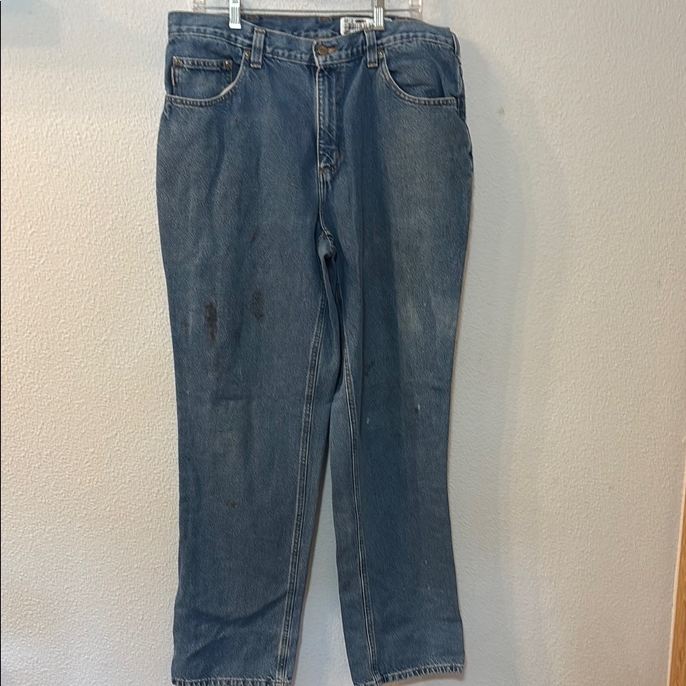 Carhartt Blue Relaxed Jeans Classic Style